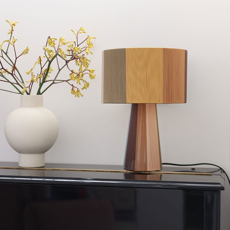 Bohemian high-value handmade retro homestay French antique master bedroom bedside lamp hotel atmosphere lamp