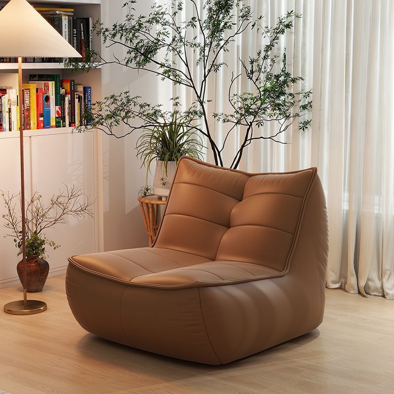 Lazy Sofa Single Tatami Bedroom Balcony Small Sofa Reclining and Sleeping Popular Caterpillar Bean Bag Sofa Chair