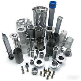 304不锈钢过滤网桶 圆柱形过滤筒 工业管道滤桶 冲孔滤筒厂家销售