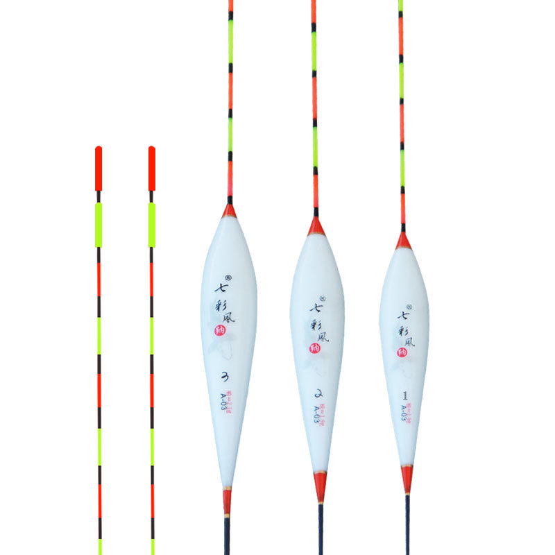 Fábrica de flotación de pesca de nano Taiwán gruesa cola flotante nano agujeros negros llamativos alta sensibilidad flotador de pesca al por mayor