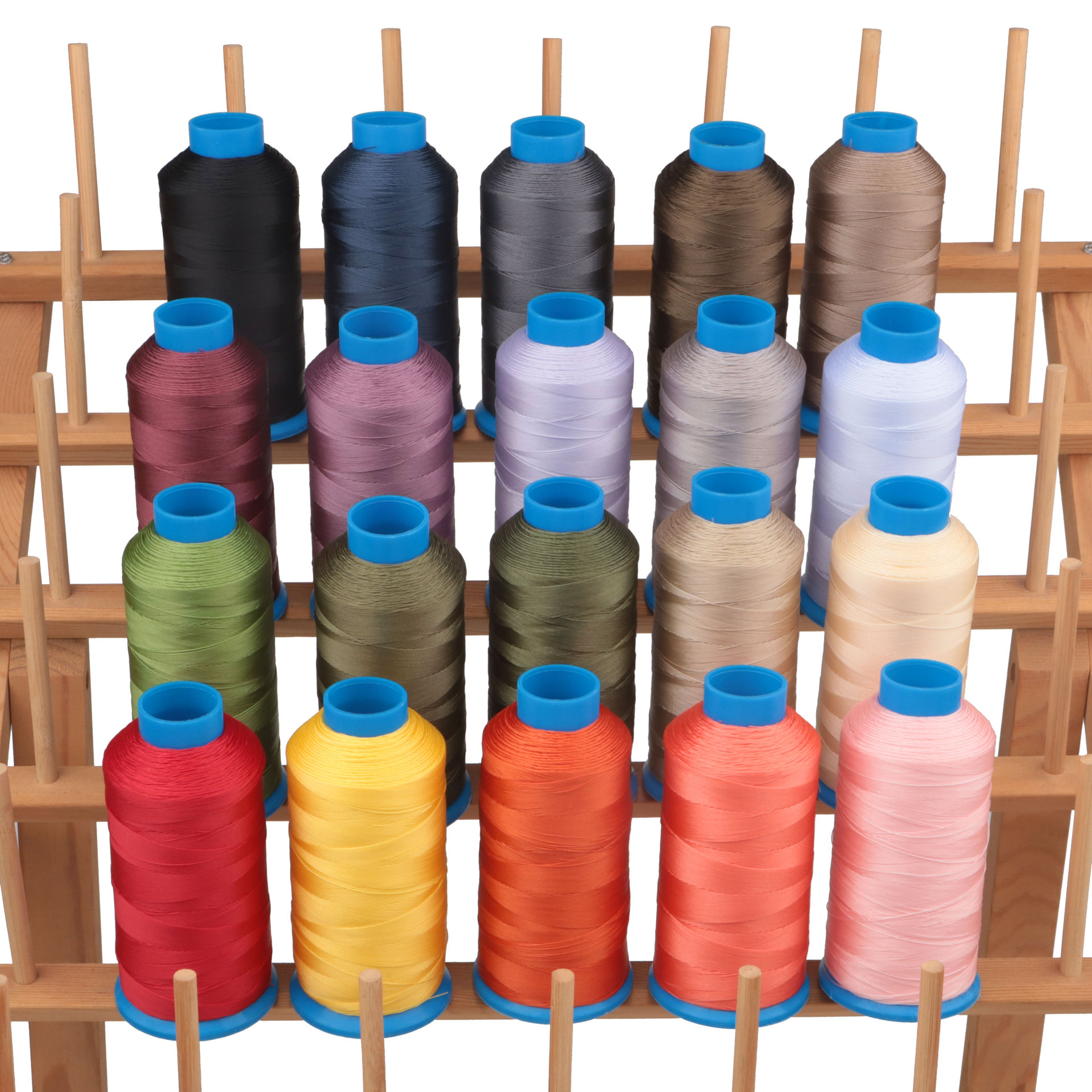 20色280D/3高强力尼龙66邦迪线4盎司1200码 Bonded Thread Tex 90