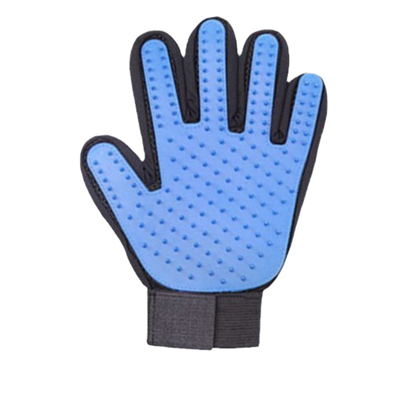 Guantes de masaje para mascotas Gato guantes de masaje perro masaje suministros para mascotas multi-color opcional al por mayor