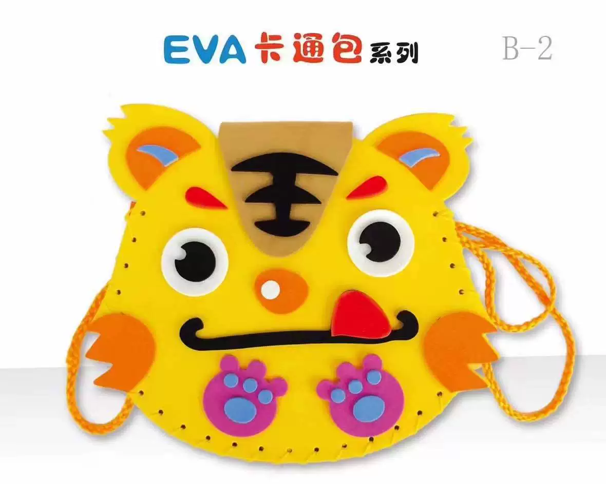 Ева, детская сумка, EVA мультфильмы, набор материалов, ручная работа, поделки