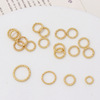 Polysis 18K Package Gold Open Twita Copper Copper Plating Trivial Step Circle DIY Bracelet Connection Jewelry Material