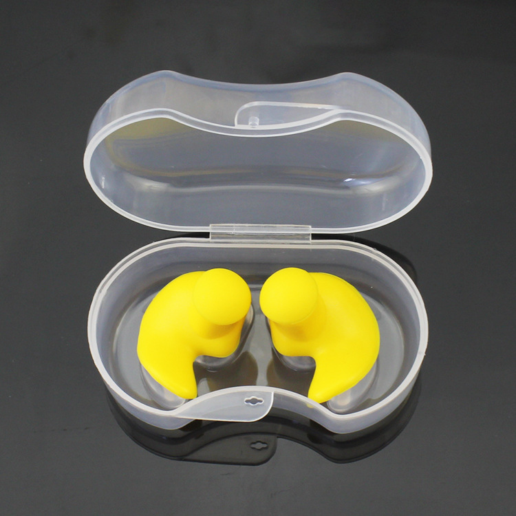 水泳耳栓専門耳水入り防止シリコン耳栓騒音防止睡眠防音耳栓水泳鼻クリップセット