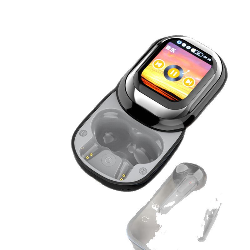 新型国境を越えた爆金TWS入耳式スクリーン付きbluetoothイヤホンノイズ低減透過式カラースクリーンタッチSE-ONE|undefined