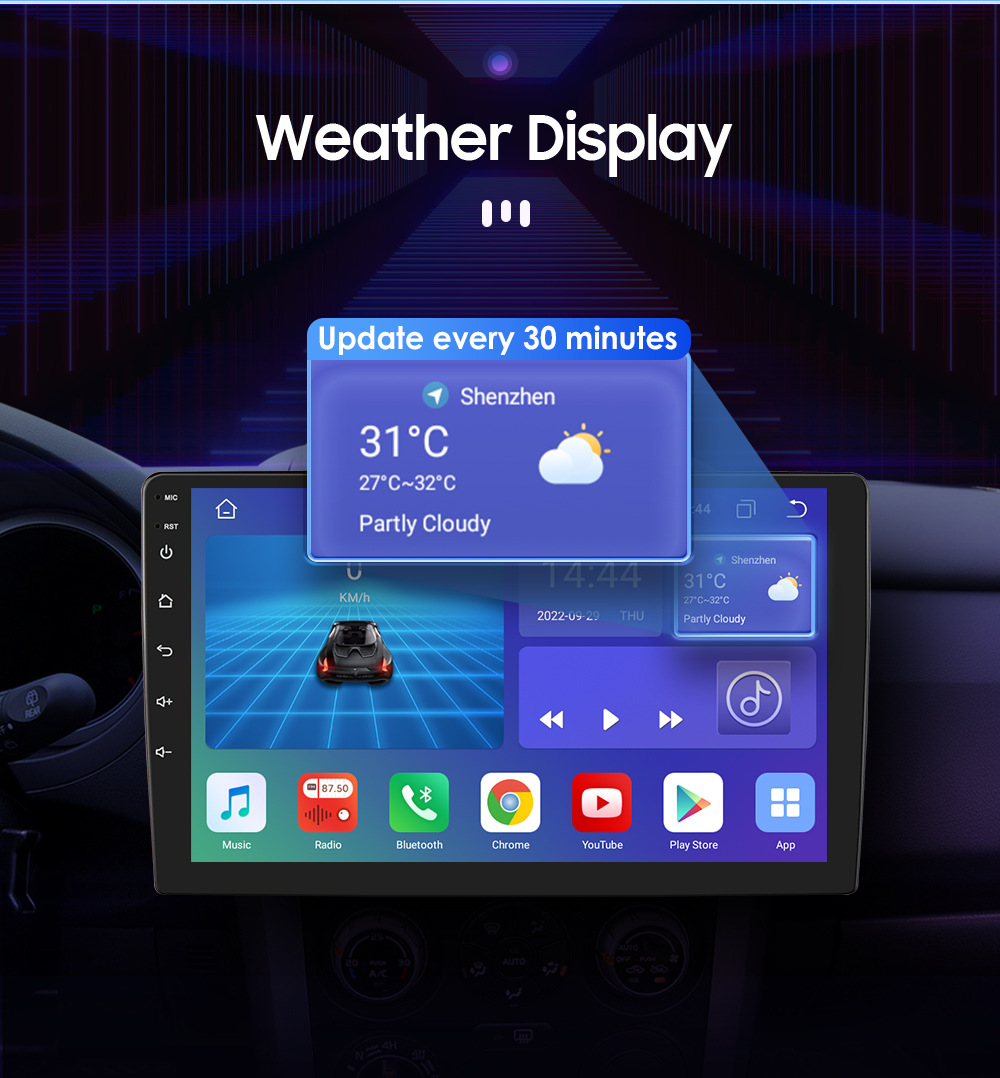 Suitable for FORD FORD S-Max 2007-2015 navigation large screen Android Smart GPS car Bluetooth