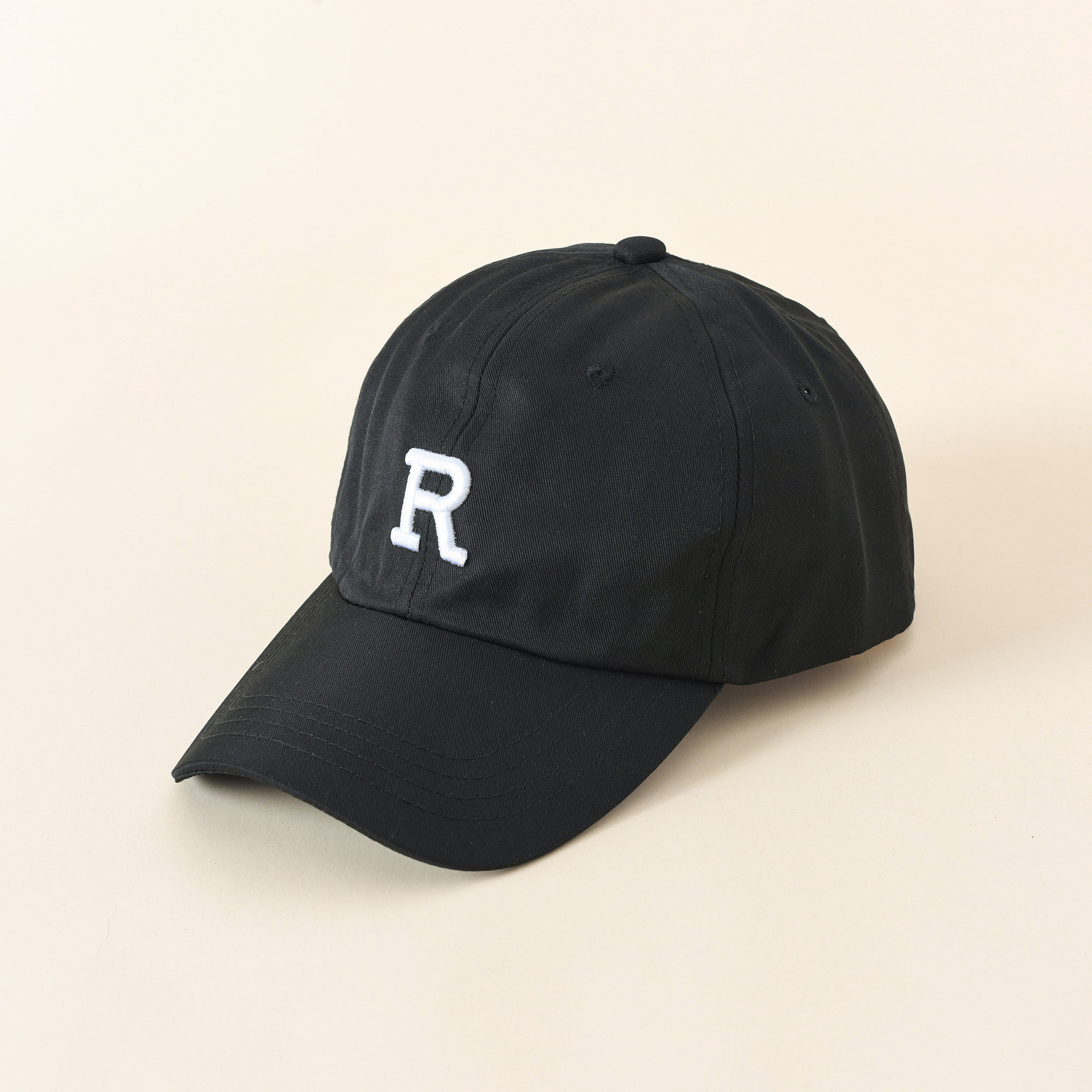 Sombrero de las letras de color sólido de los hombres y de las mujeres gorra de béisbol del todo partido ins estilo coreano celebridad de Internet alcanzó su punto máximo gorra al aire libre casual sombrero para el sol moda