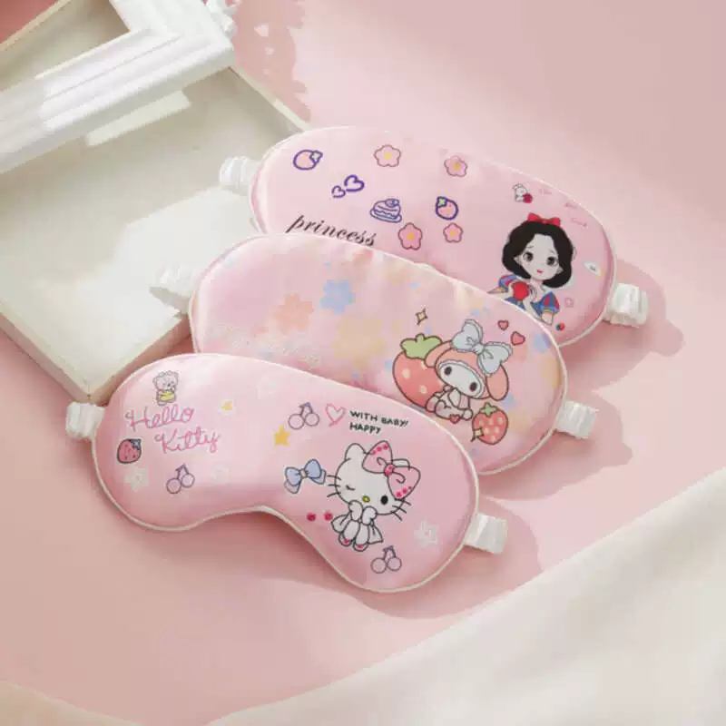 Hello Kitty, милая детская маска для сна принцессе