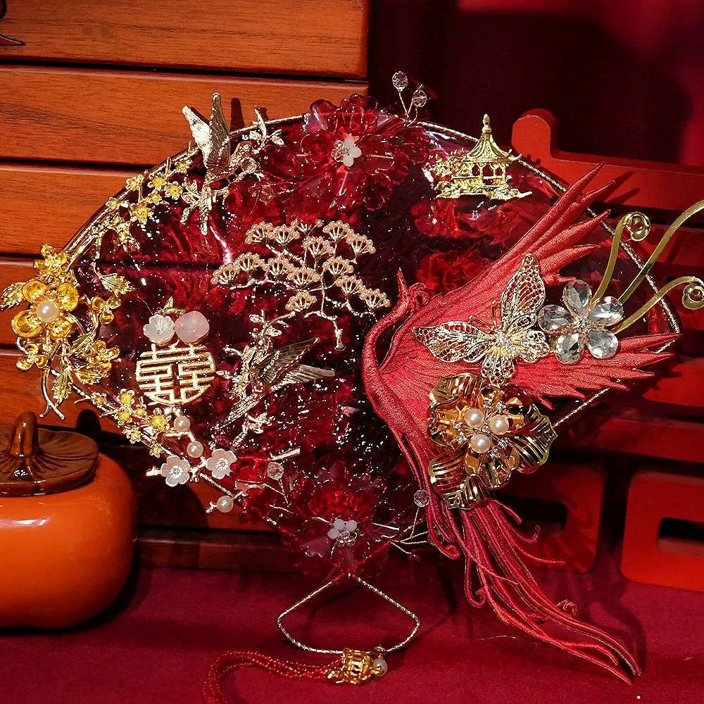Materials set for bride, handmade, high-end, Chinese style