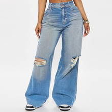 ����ֿ羳ŷ��ţ���޵����ȿ�TEMU����ѷStraight Leg Jeans3662