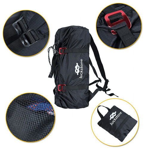 Cross-border outdoor backpack rock climbing mountaineering rope bag Ice climbing wall safety rope storage bag mountaineering rope bag