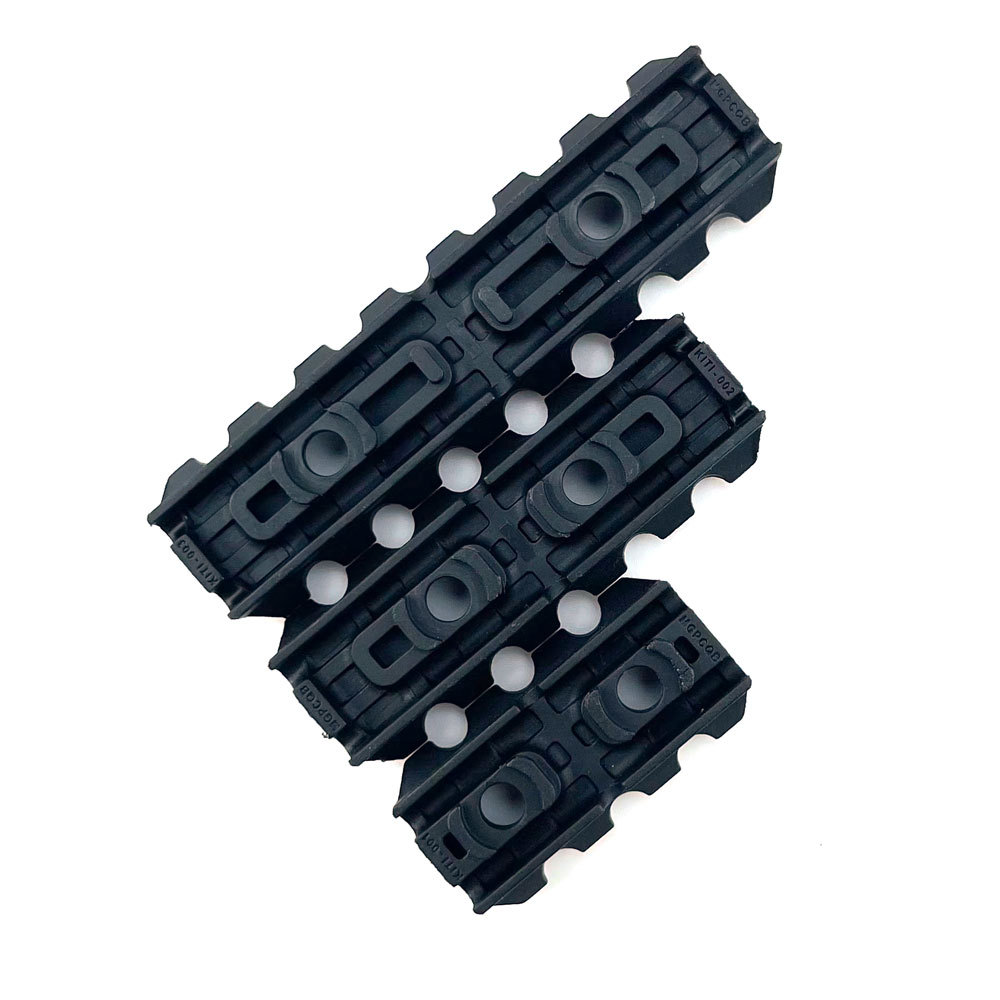 Guía de nylon M 20mm con ranura de cable, caja de baterías de guía de nylon táctica, cable de peinado