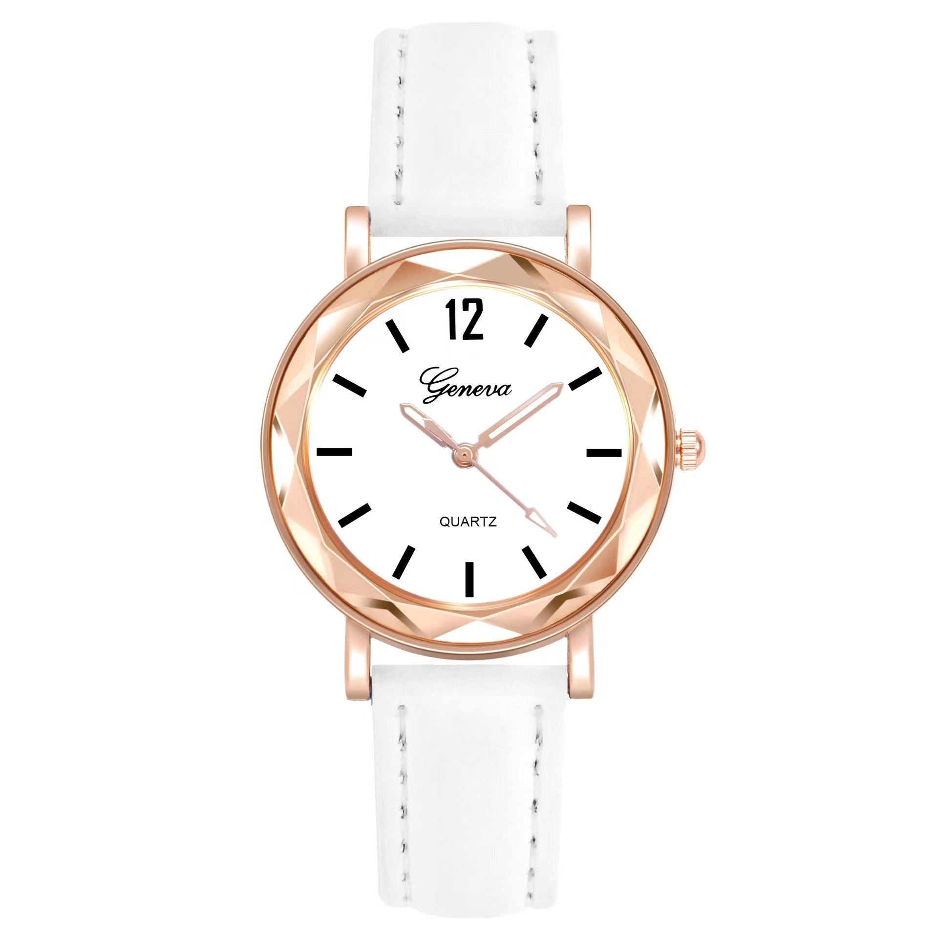 Colorido encaje color caramelo niña estudiante reloj de cuarzo pequeño reloj de mujer de escala romana fresca al por mayor