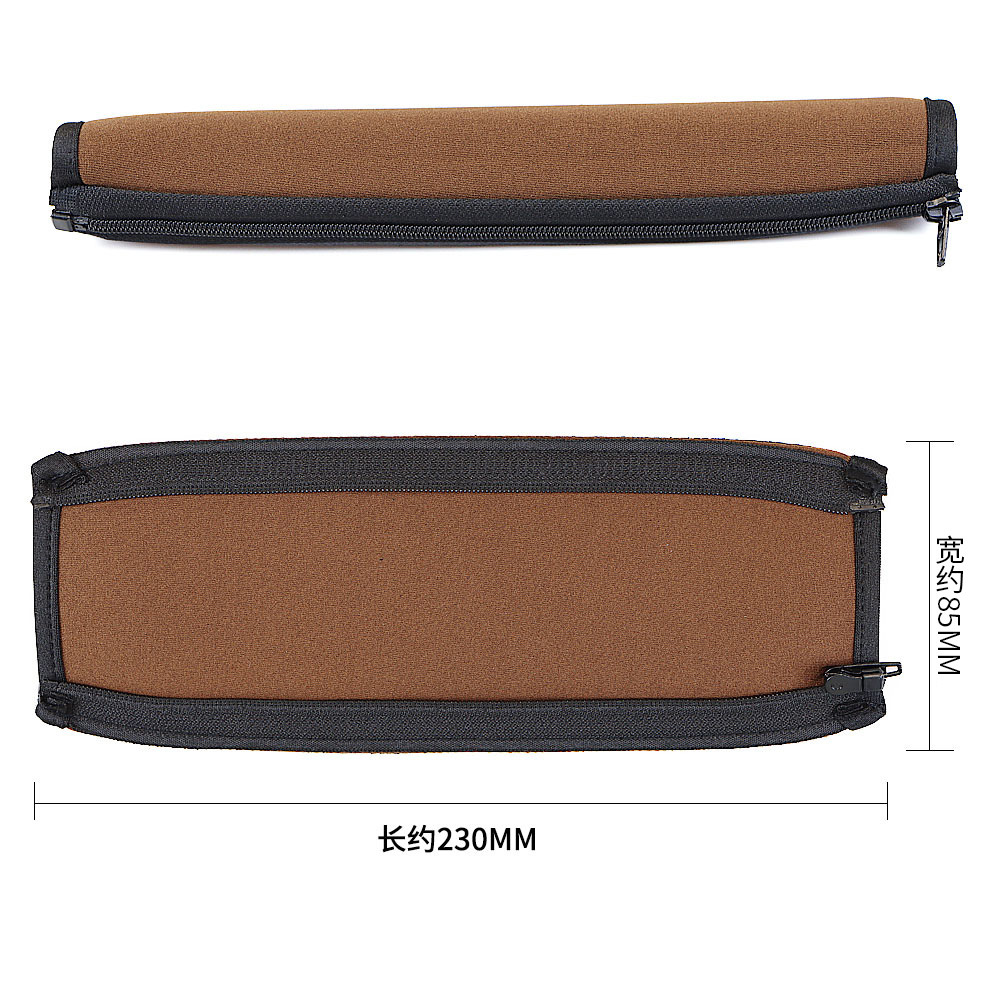 Cubierta de polvo no desechable tela de seda de hielo elástica a prueba de polvo a prueba de sudor auriculares orejeras cubierta protectora de la viga de la cabeza