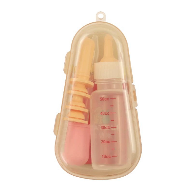 Botella de alimentación del gato del animal doméstico recién nacido gatito cachorro pezón de silicona suave pezón cachorro conejo Dispositivo de enfermería gato suministros