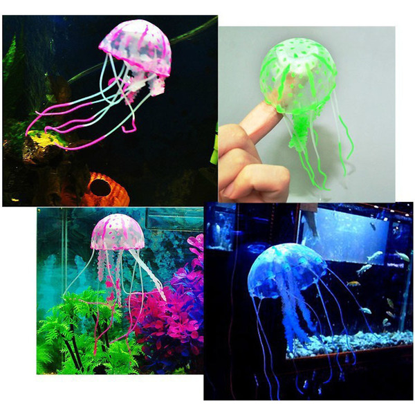 fluorescence silicone realistic aquarium decor