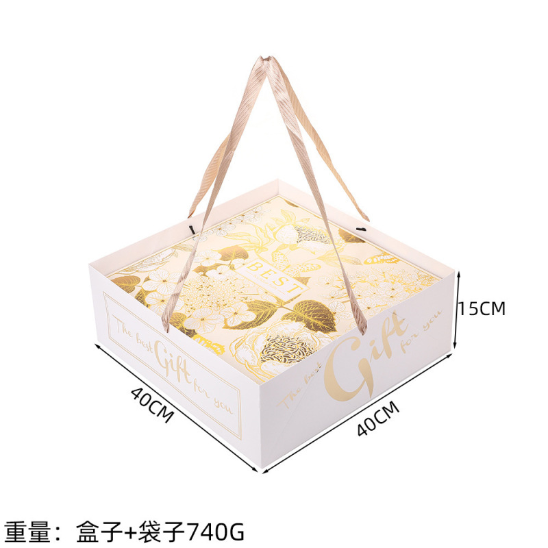 Qiu Yue ペア包装箱、高級フルーツギフトボックス、軽い高級感、高級ギフト、ユニバーサルギフトボックス、空箱|undefined