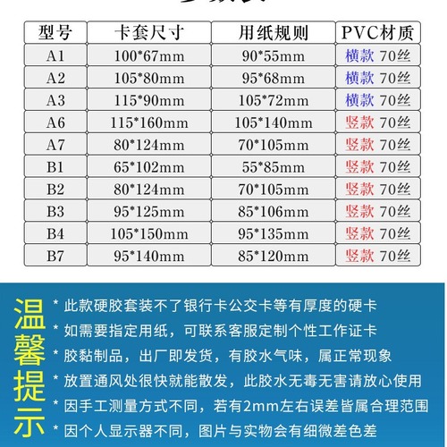 PVC work card set, document set, transparent badge lanyard, brand health code, nucleic acid QR code work badge