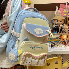新しい色の百合のかばんの女性の韓国版の原宿のキャンパスの中学の高校生のランドセルの大学生のレジャーのリュックサック