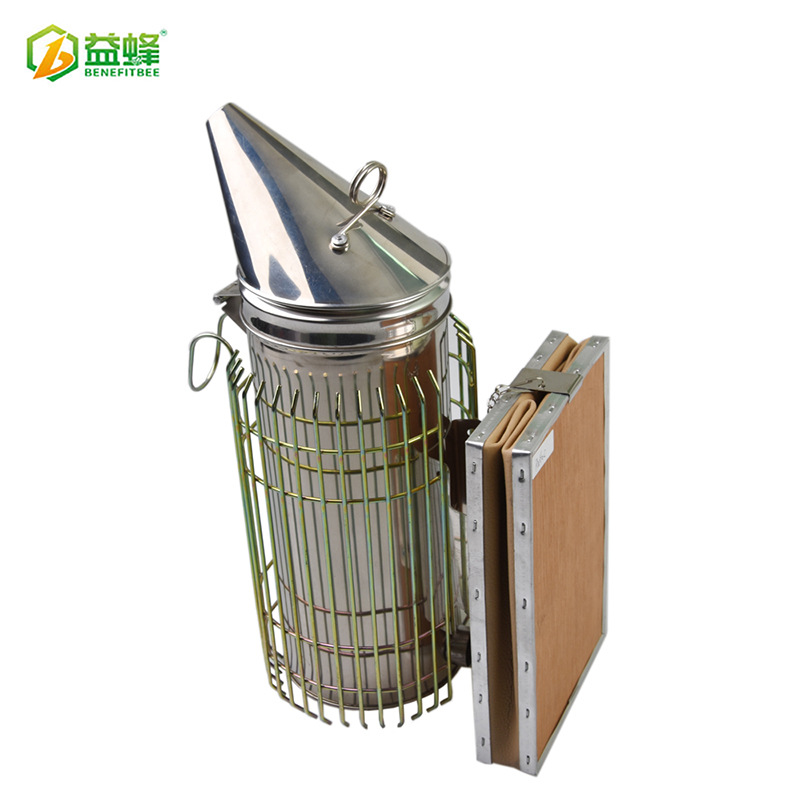 Abeja nuevo señaló humo pulverizador abeja humo extractor apicultura herramienta Acero inoxidable humo pulverizador