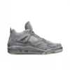 AJ4 full head layer - gray suede