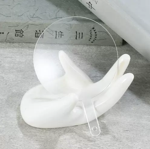 60/2C/4.5C/6C/8C圆片老花镜片老男女成人防蓝光时尚透明眼镜片
