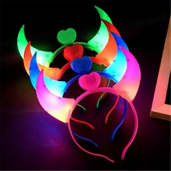 Chocolate color luminous horns