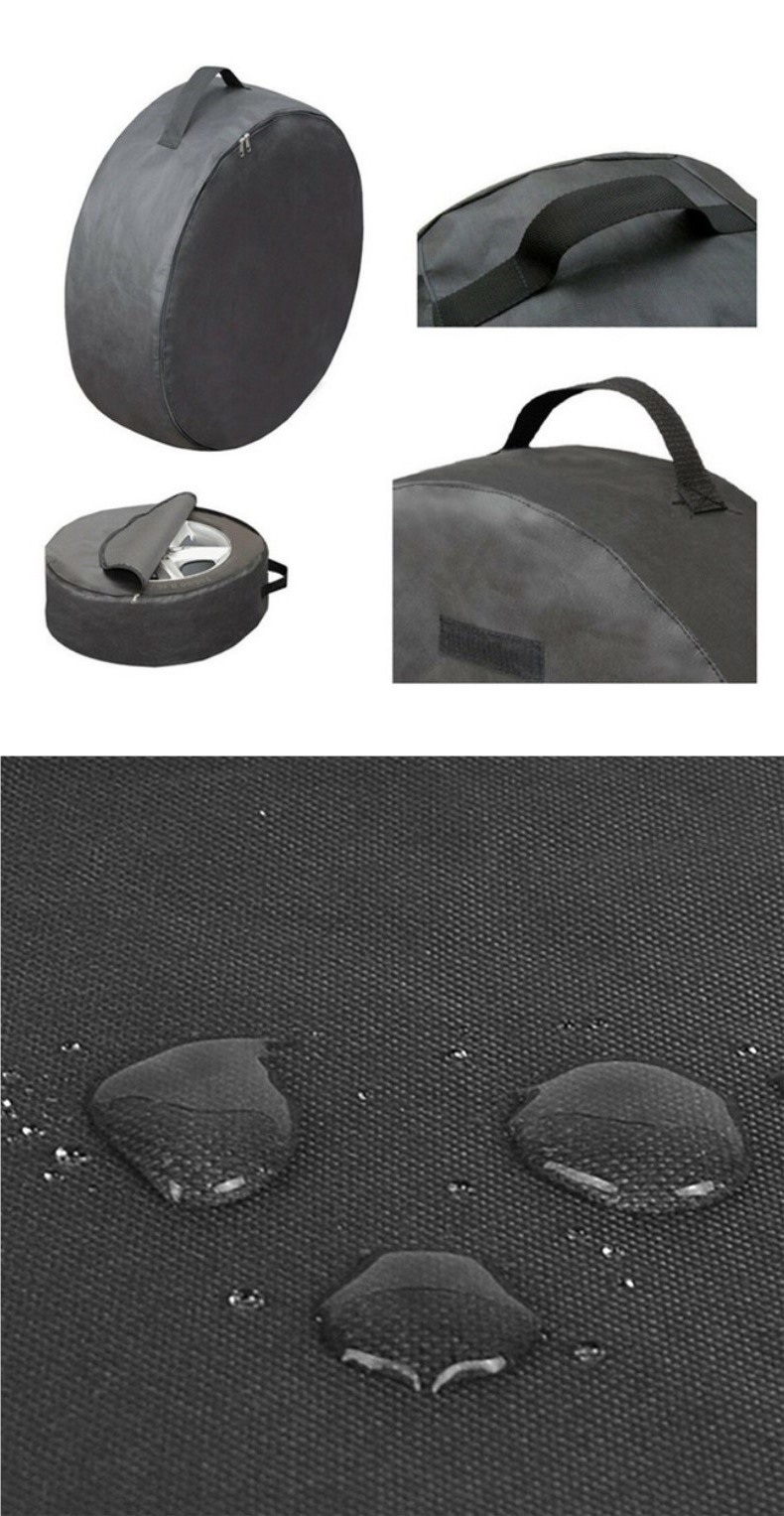 Car Tire Cover, Wheel Hub Storage Bag, Spare Tire Cover, All-Inclusive Anti-Odor, Non-Breathable Odor Isolation Protective Cover, Snow Tire Cover