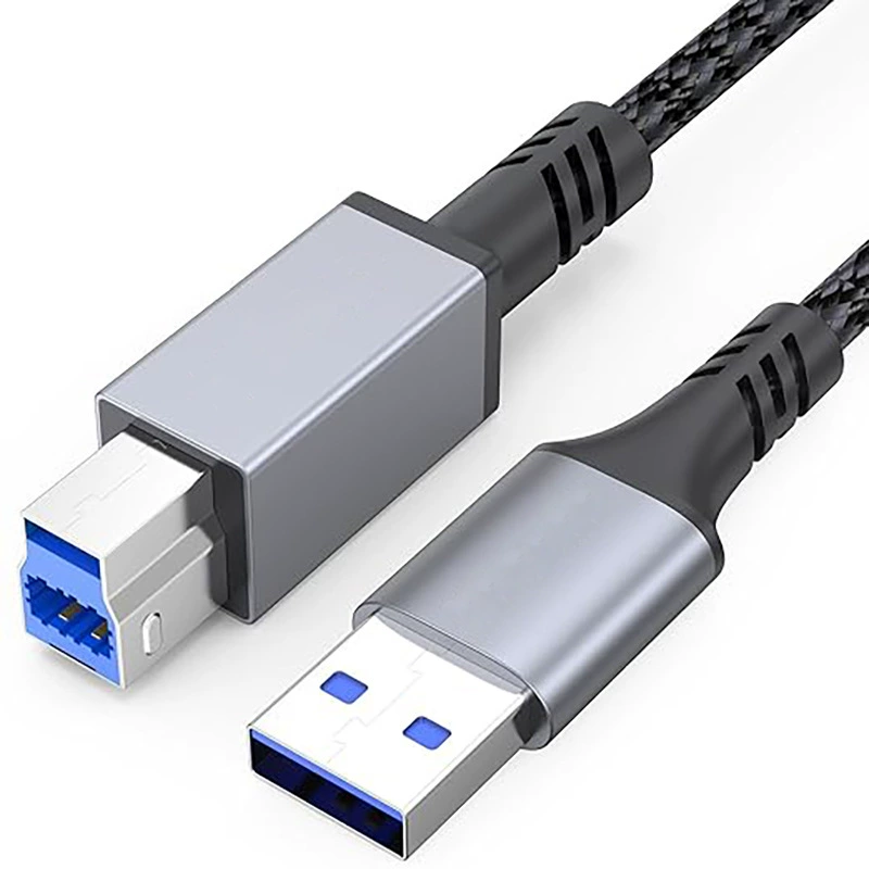 Прямые поставки с завода USB 3.0 кабель для принтера, кабель для компьютера с квадратным разъемом, кабель для твердотельного накопителя.