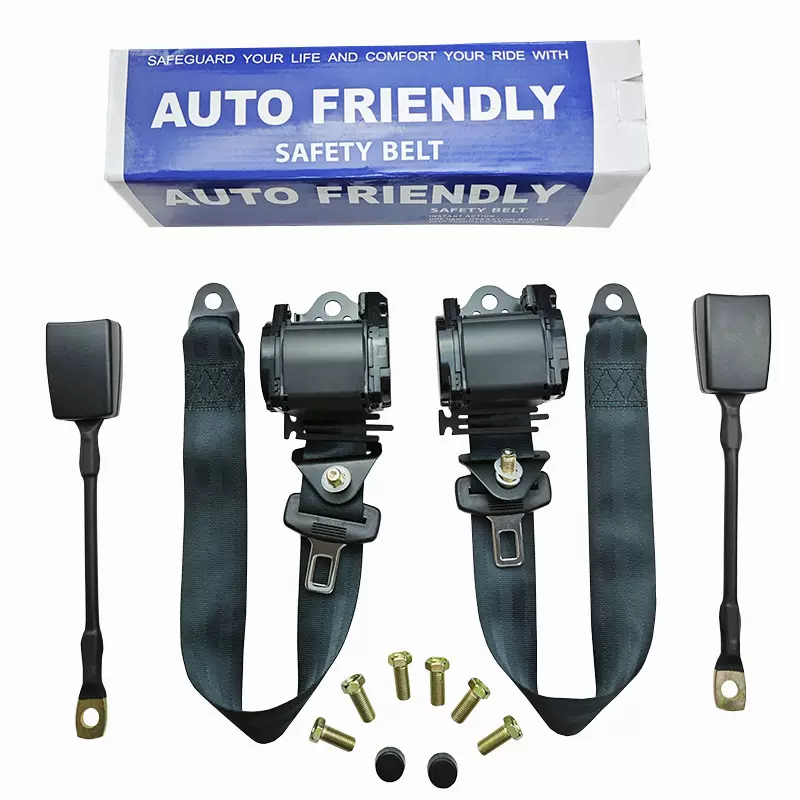 跨境自动伸缩三点式安全带 货车客车轿车司机保险带 驾驶位保险带