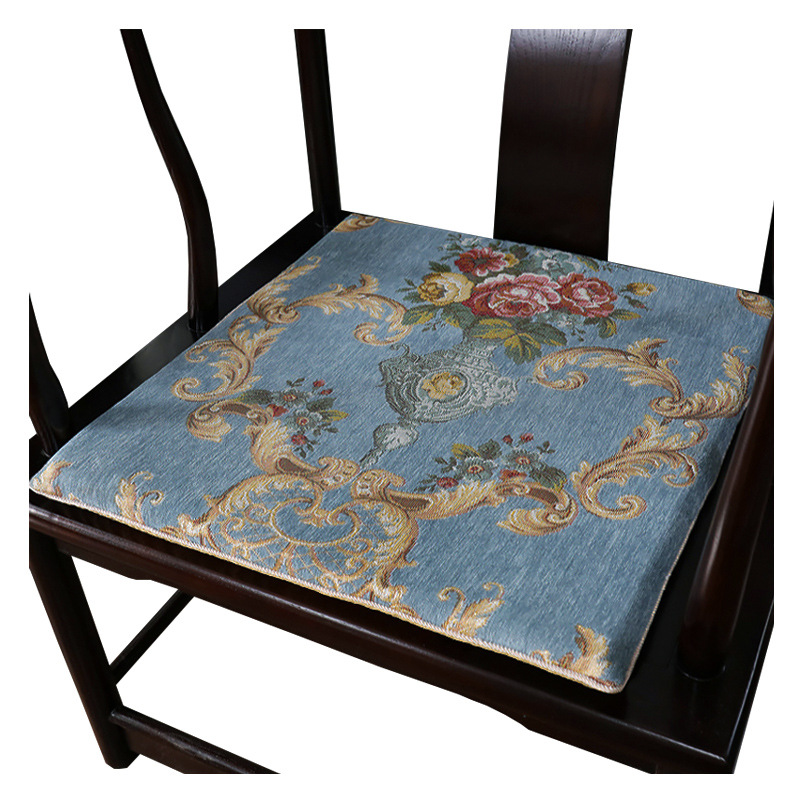 新中式红木椅子垫坐垫实木茶椅垫餐椅垫圈椅太师椅座椅海绵垫座垫