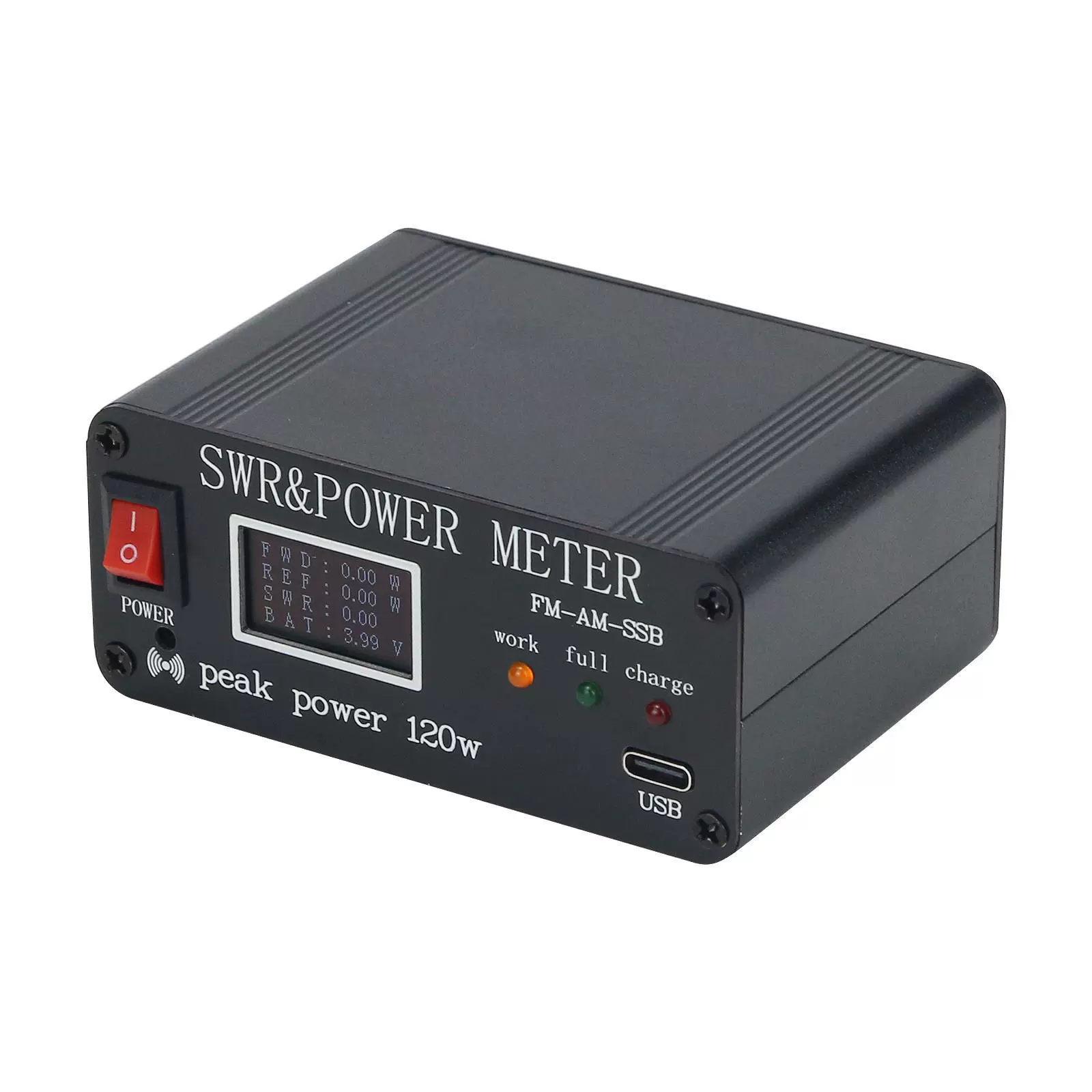 Short -wave power table SWR DIY digital OLED BG5CQV