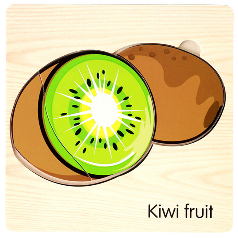 Nuevo rompecabezas tridimensional de madera de mano tráfico animal marino Ilustración cognición rompecabezas infantil juguete de rompecabezas de educación temprana