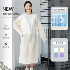 卸売厚手非使い捨てレインコートファッションeva大人子供屋外イベント旅行ポータブルレインコート