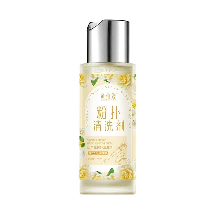 Cleaner, brush, cosmetic sponge, detergent, spray, mousse