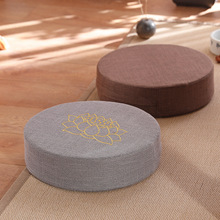 打坐垫禅修垫跪拜榻榻米飘窗静坐垫国学茶道拜佛礼拜圆形垫子