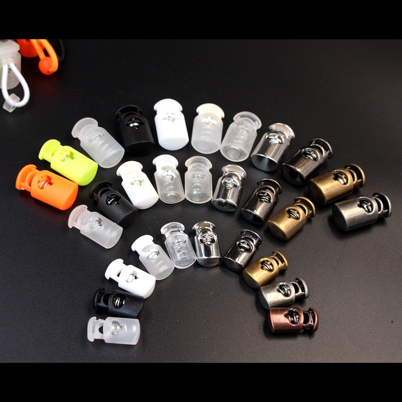 8003/8005/8040单孔扁弹簧扣多色