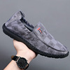 2022 new pattern Spring leisure time Men's Shoes Trend fashion shoes Flat bottom Lazy man A pedal Work shoes drive a car shoes