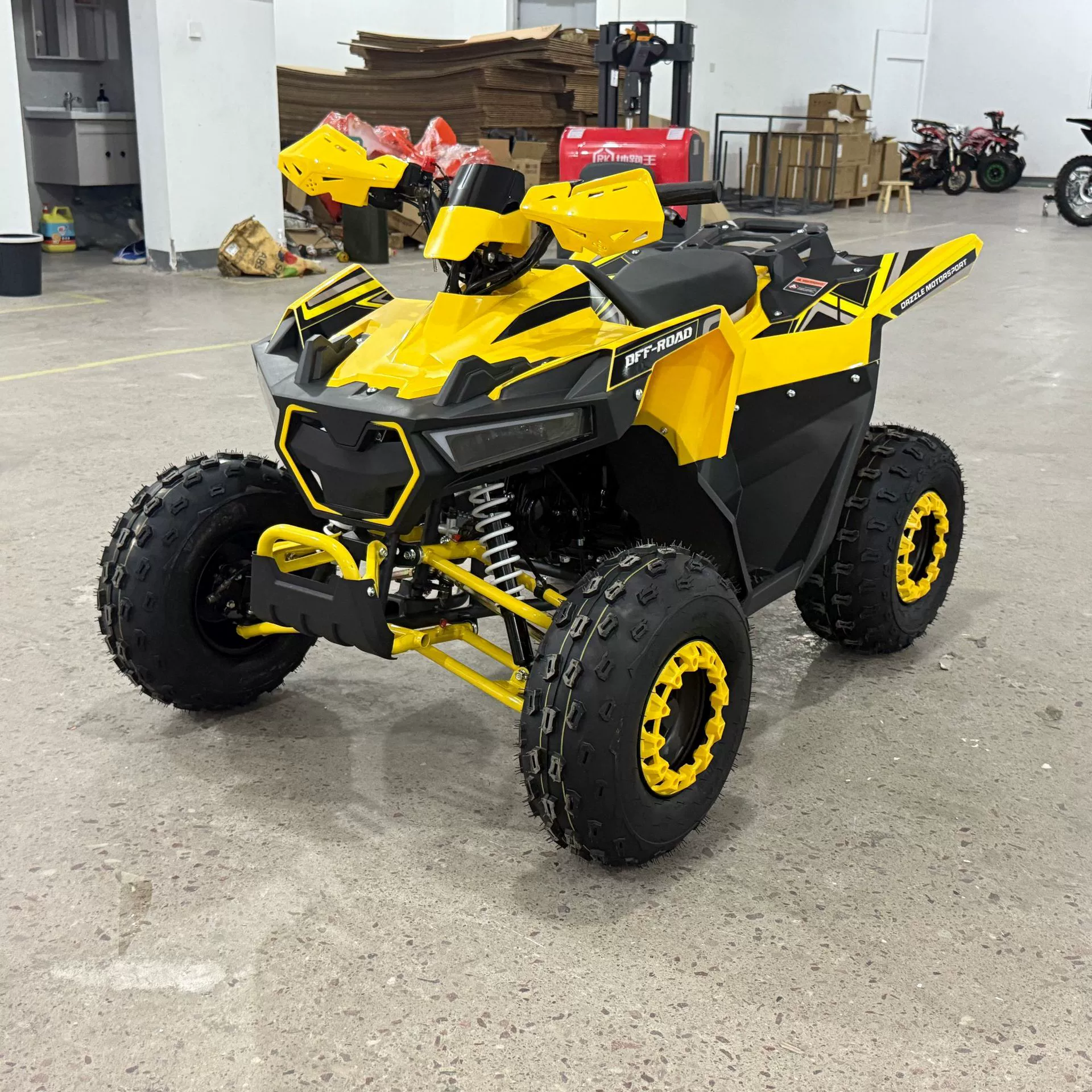 125CC четырехтактный двигатель ATV ATV цепной привод мотоцикл 3-в-1 задний привод внедорожный четырехколесный горный велосипед