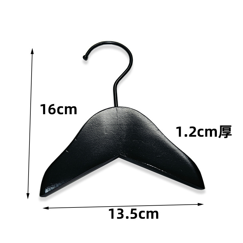 13.5cm 검정색 애완동물 옷걸이