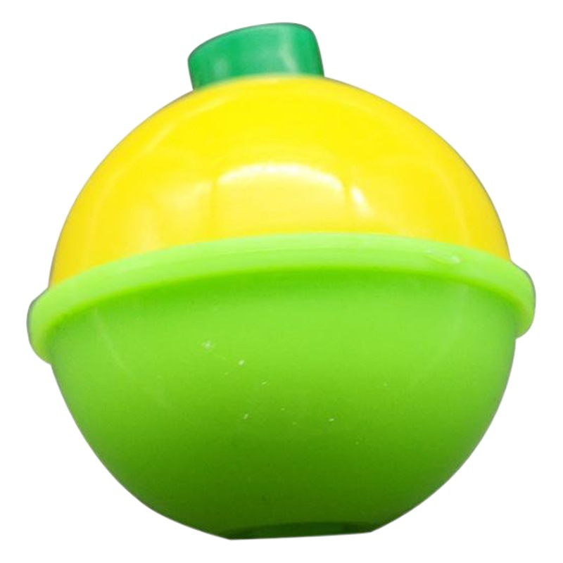 Factory wholesale ultrasonic ball floating ball plastic floating yellow and green fishing floating fishing supplies fishing gear accessories