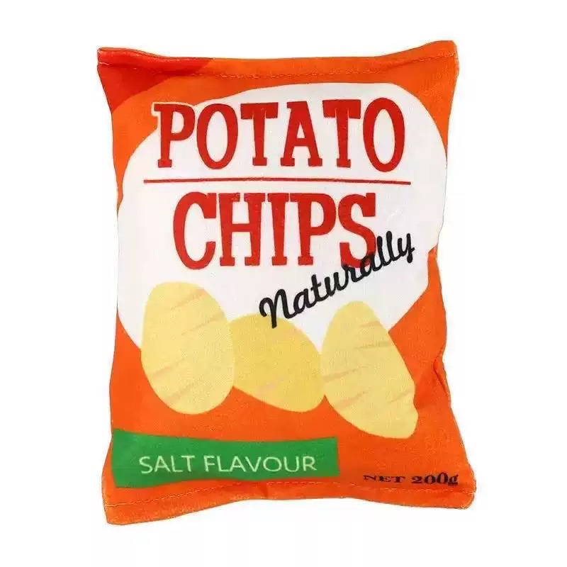 오렌지 오리지널 플러시 감자칩 (17*15cm)