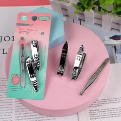 Nail clippers, nail scissors, flat-nose nail clippers, diagonal-nose nail clippers, household renovation nail clippers, eyebrow tweezers