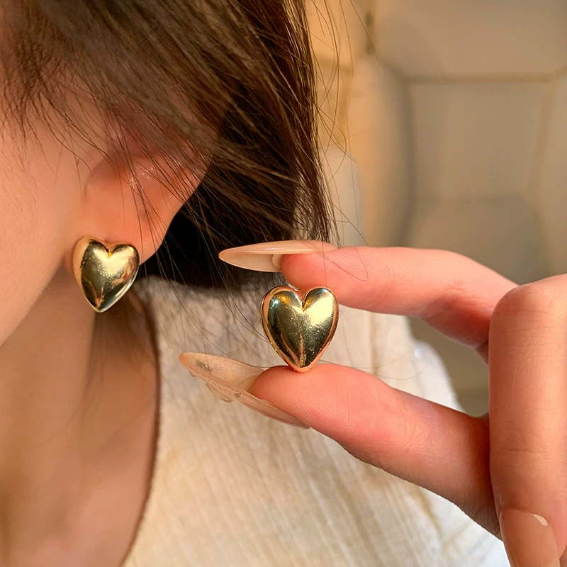 Серьги (универсальные) женские, светлая роскошь серебристые и золотистые тона, набор разного стиля
