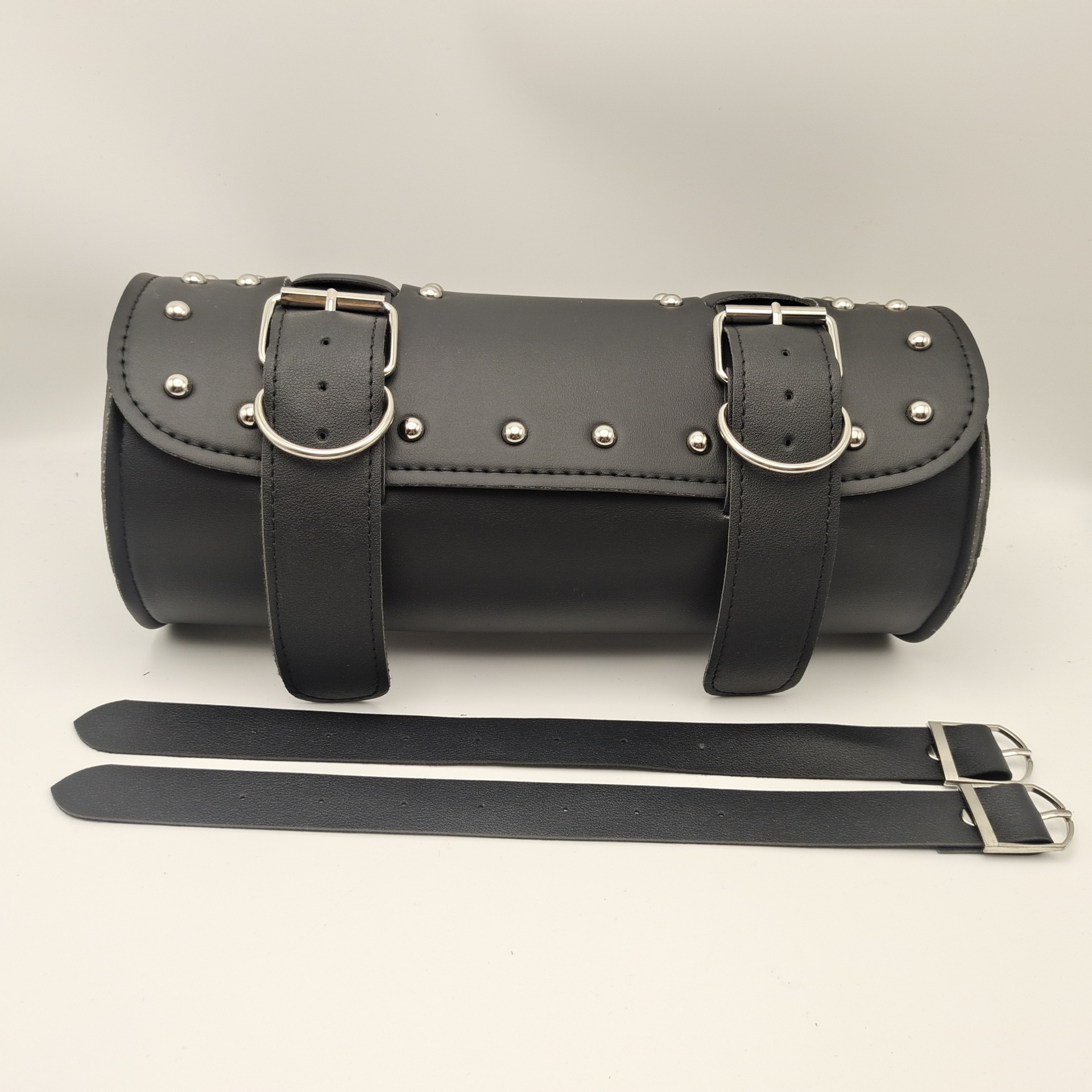 Motocicleta batería de coche eléctrico motocicleta delantera y trasera bolsa colgante cabeza de coche eléctrico bolsa de cola trasera Kit de equitación