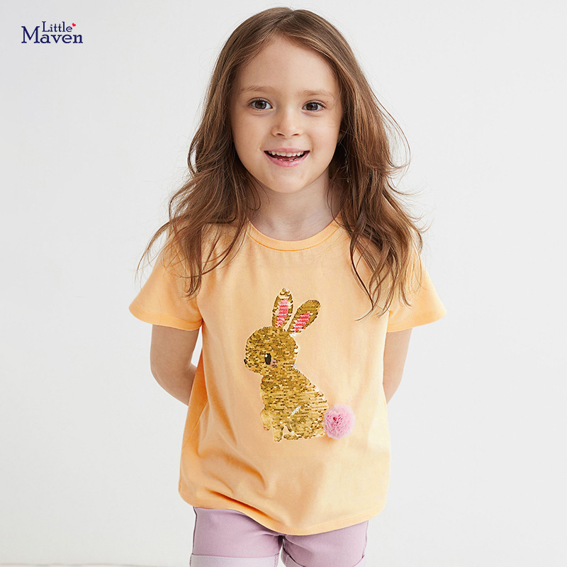 Little maven children's short-sleeved su...