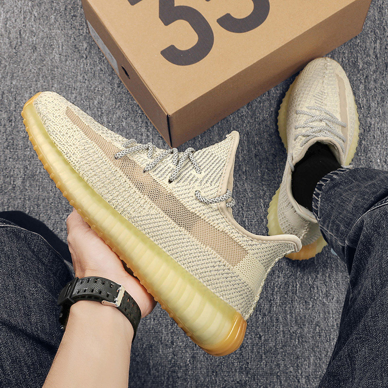 BASF Zapatos de coco verdaderos 350 llenos de Sky Star sitio web oficial de la tienda insignia gris naranja para hombres y mujeres, nuevo modelo en Putian