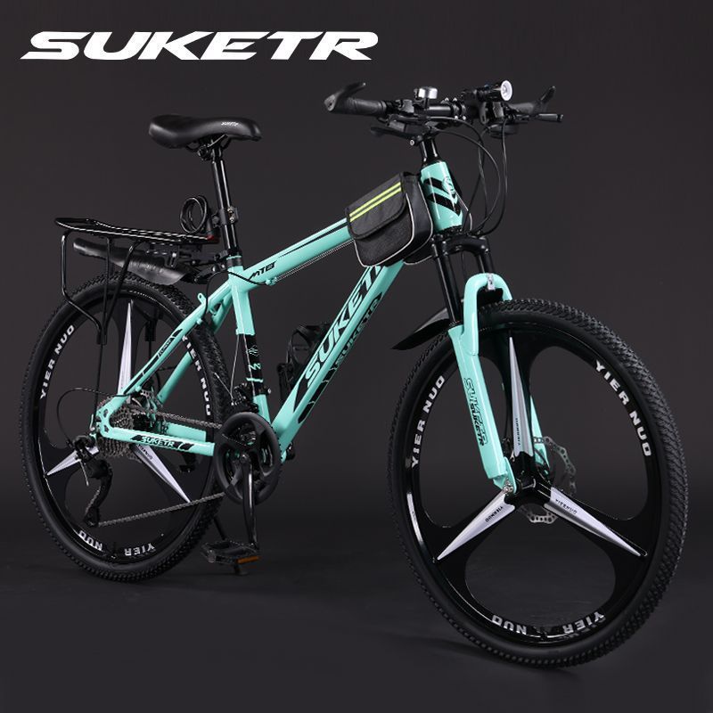 Bicicletas de montaña bicicletas de cross-country hombres y mujeres adultos carreras de carretera ligeras de bicicleta de cambio de velocidad estudiantes bicicletas de la ciudad comercio exterior