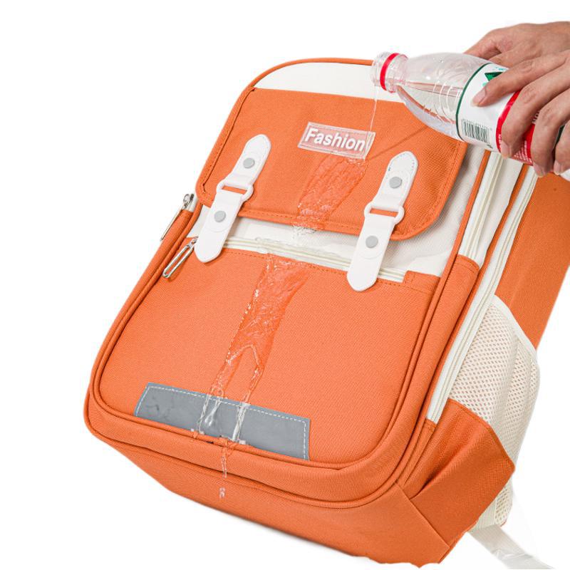 Nueva actualización de la mochila escolar para niños de la nube para estudiantes de primaria, niños y niñas, 123, grados 6 para reducir la carga, hombro ligero, gran capacidad